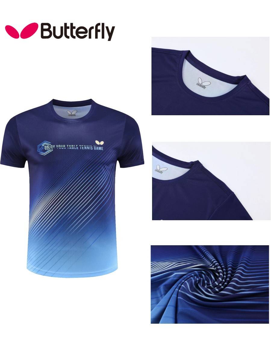 2023 new butterfly table tennis suit Fan Zhendong Fan Zhendong, the same men and women, fast dry and breathable children's competition training service customization