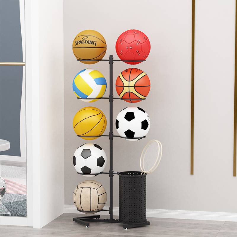 Simple Basketball Storage Furnishing Furniture Foot Ball Playing Folding Football Room Indoor Feather Kindergarten Storage Basket