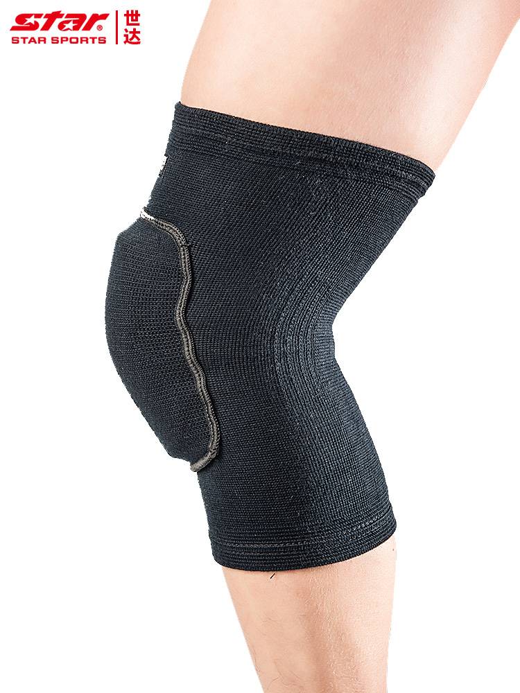 Star Shida Volleyball Knee thickened knee -knee clock handball dance sports kneeling protective protective protective gear