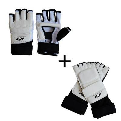 Taekwondo hand -to -foot sets of adult children's training toes scattering boxing competition protective gear protection a whole set of ankles