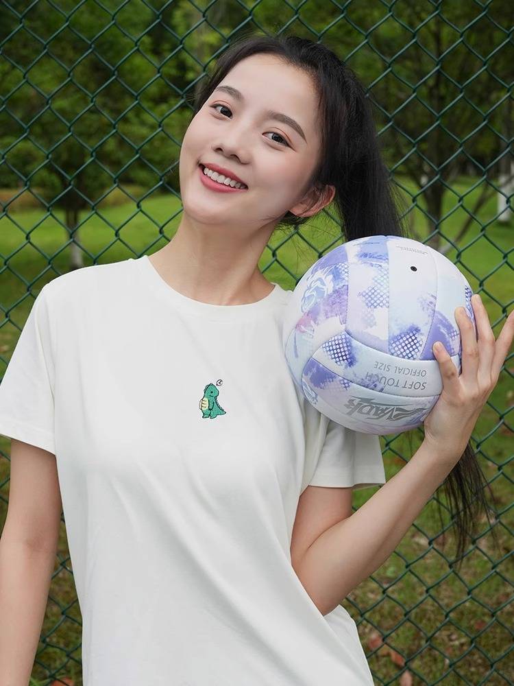 VADK authentic No. 5 gas -exhausting middle school entrance examination for men and women junior high school students elementary school students competition training soft hard row ball