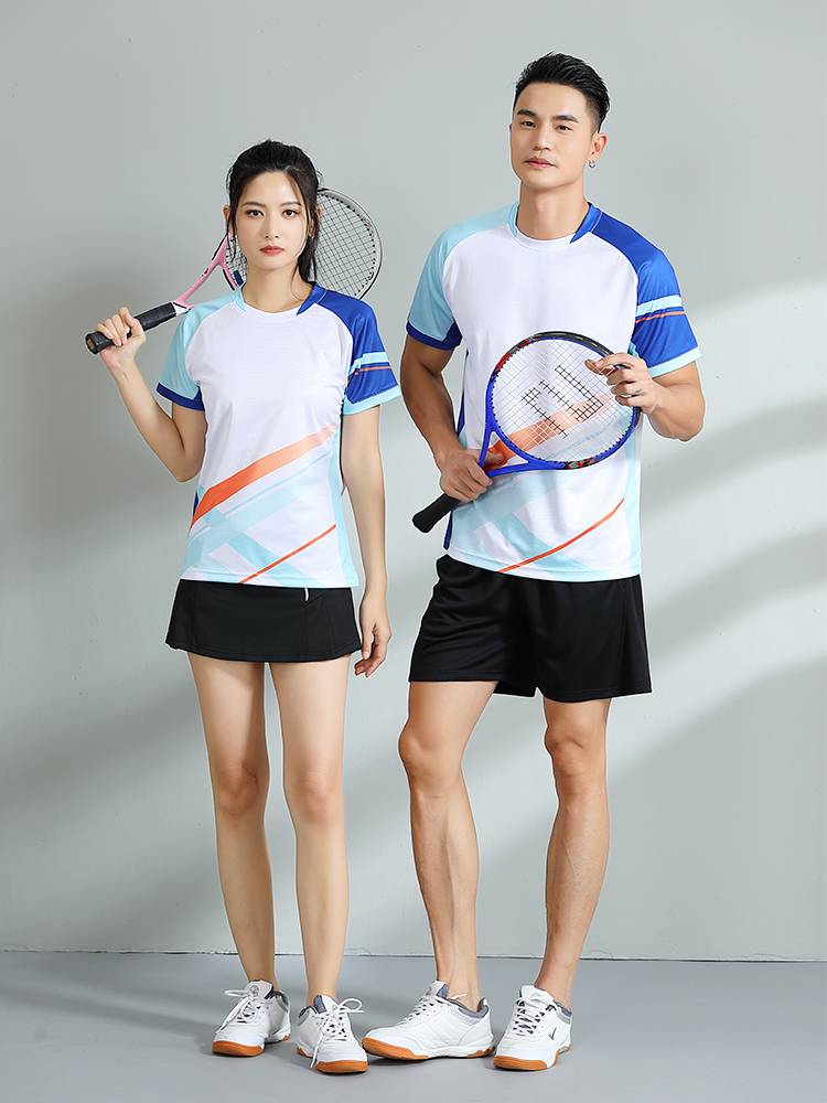 Custom Qi Volleyball Team Service Men's Women's Set Fast and breathable Sports Top Barlier Short -sleeved Ping Yu Eli