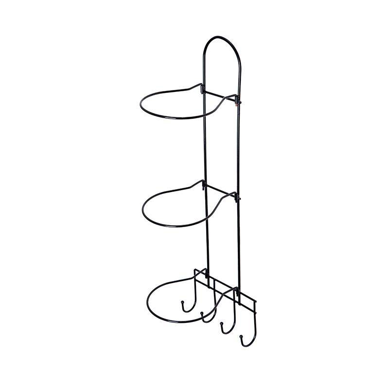 Three -layer black basketball frame