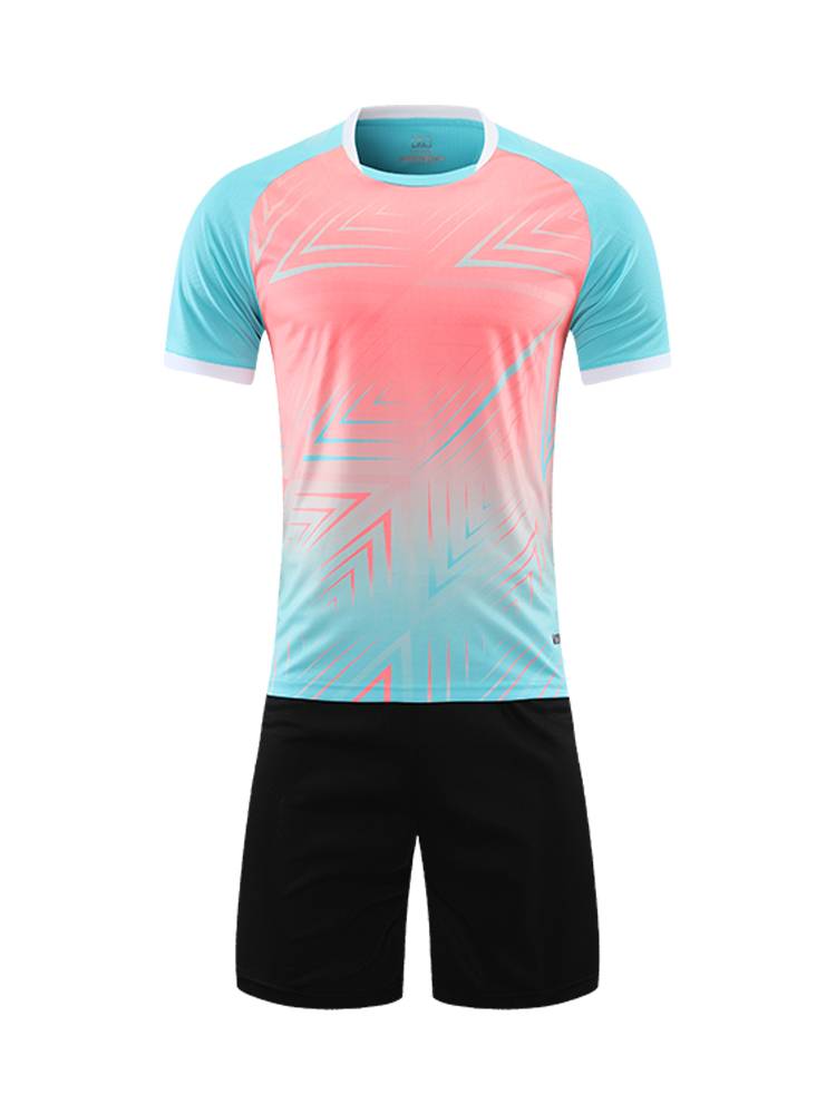 2024 new volleyball uniform men's and women's custom gas volleyball clothing set short -sleeved feather competition service team uniform big size