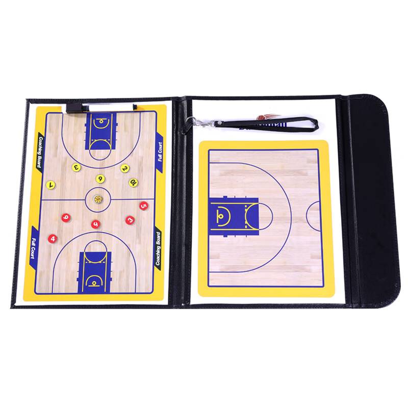 Portable basketball football volleyball coach tactical board supplies command competition training magnetic rubbing and foldable