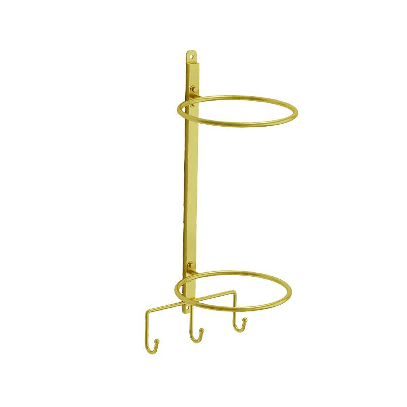 Thick golden two layers of two layers of hooks