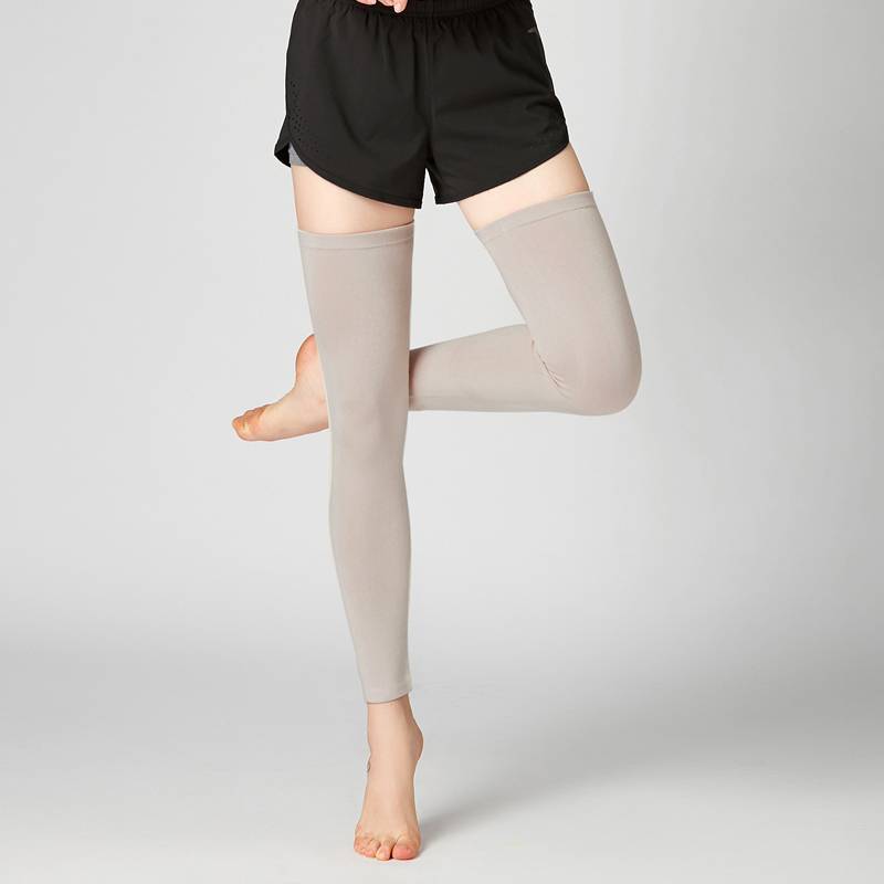 Summer knee pads, old cold legs over knee socks, long tube men and women's pure cotton sports warming legs, air -conditioned houses