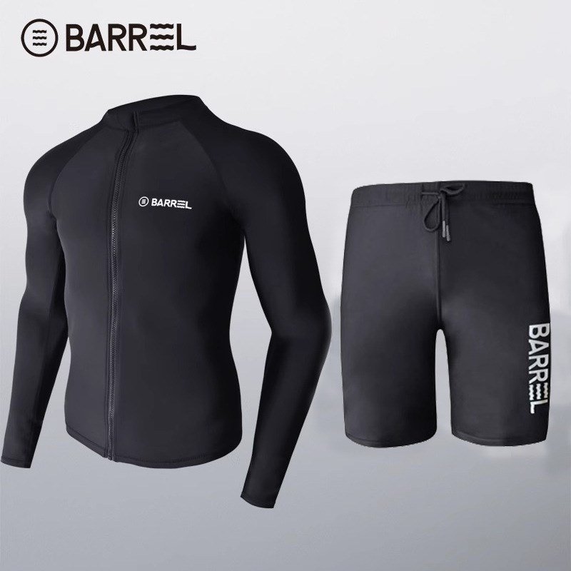 Korean diving suit man with long-sleeved long-sleeved long-sleeved jellyfish suit, snorkeling suit