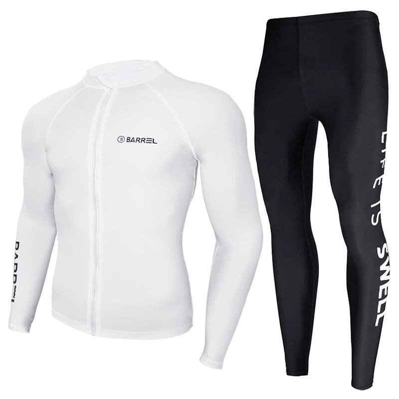 Korean diving suit man with long-sleeved long-sleeved long-sleeved jellyfish suit, snorkeling suit