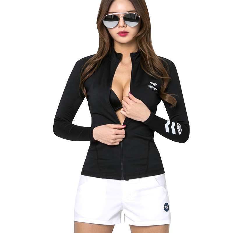 ROXY IMPORTED A UV-PROTECTED FEMALE SUBMERSIBLE, DRY-DRIVE, LONG-SLEEVE, SOUTH KOREA