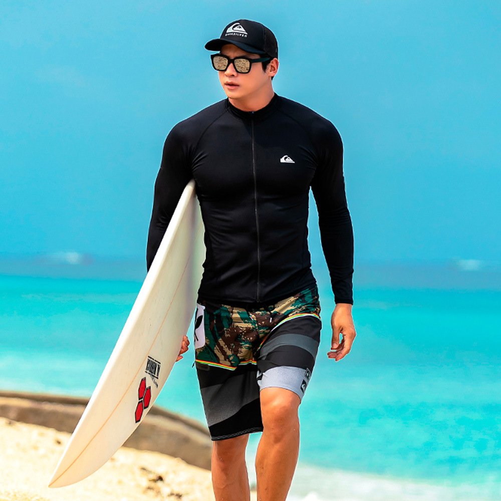 The Bay Beach dives with clothes, cross-border foreign trade clothes, fast-dry and loose surfing, long sleeves