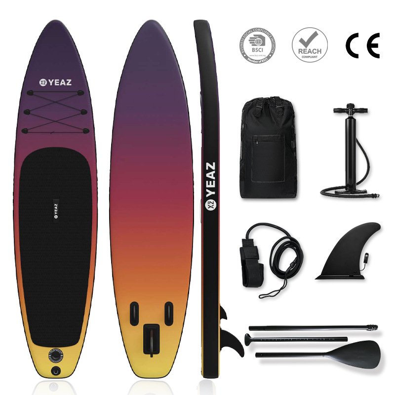The porcelain heat and the inflatable surfboards outside of the slab, the 05-speed plate