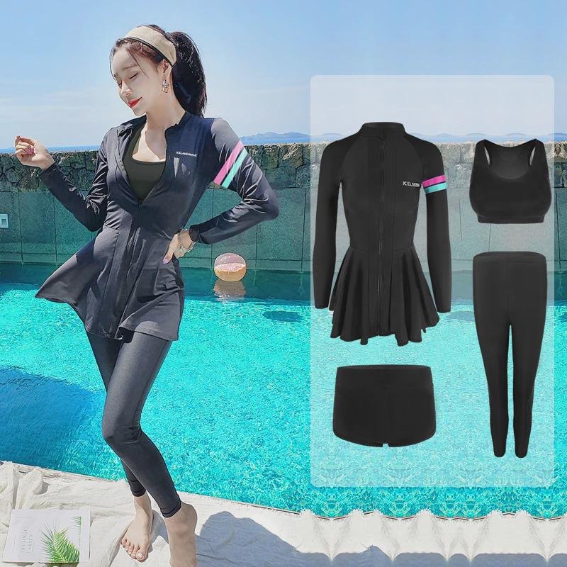 Korean-style swimsuits for women in swimsuits