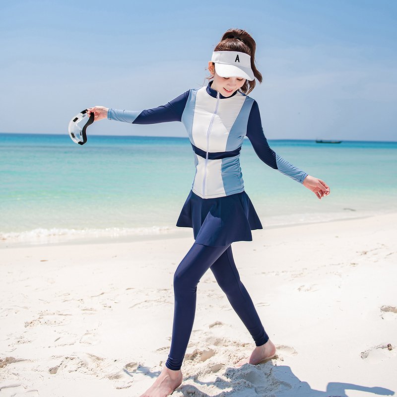 Korean diving suit, long-sleeved jellyfish