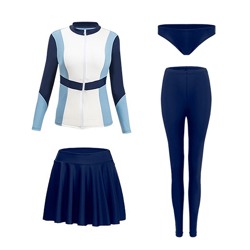 Korean diving suit, long-sleeved jellyfish