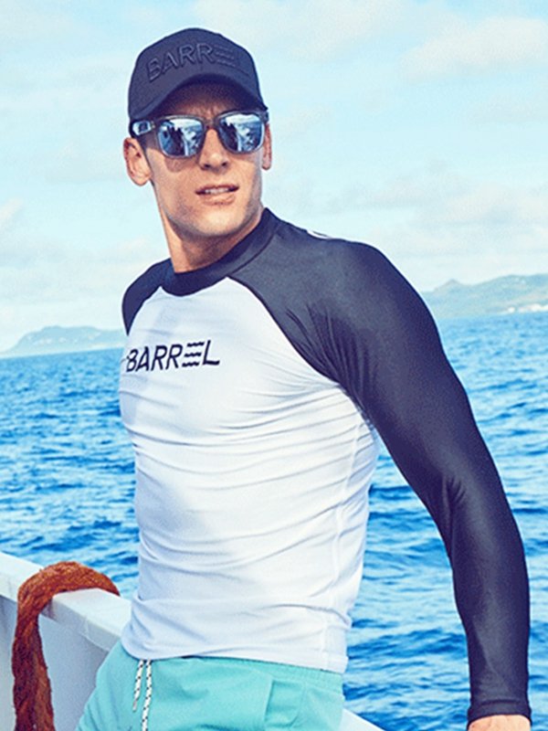 barrel swimming suit man, dry-dry-deep-deep-deep-deep-dive suit, long-sleeve pants