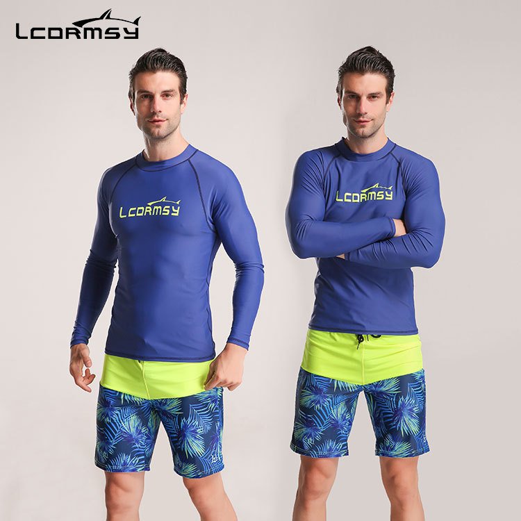 LCDRMSY LANTERN, SUN-SCUBA-SCRAMBLING MAN DRY-SCRAMBLING SUIT, LONG-SLEEVED SWIMSUIT