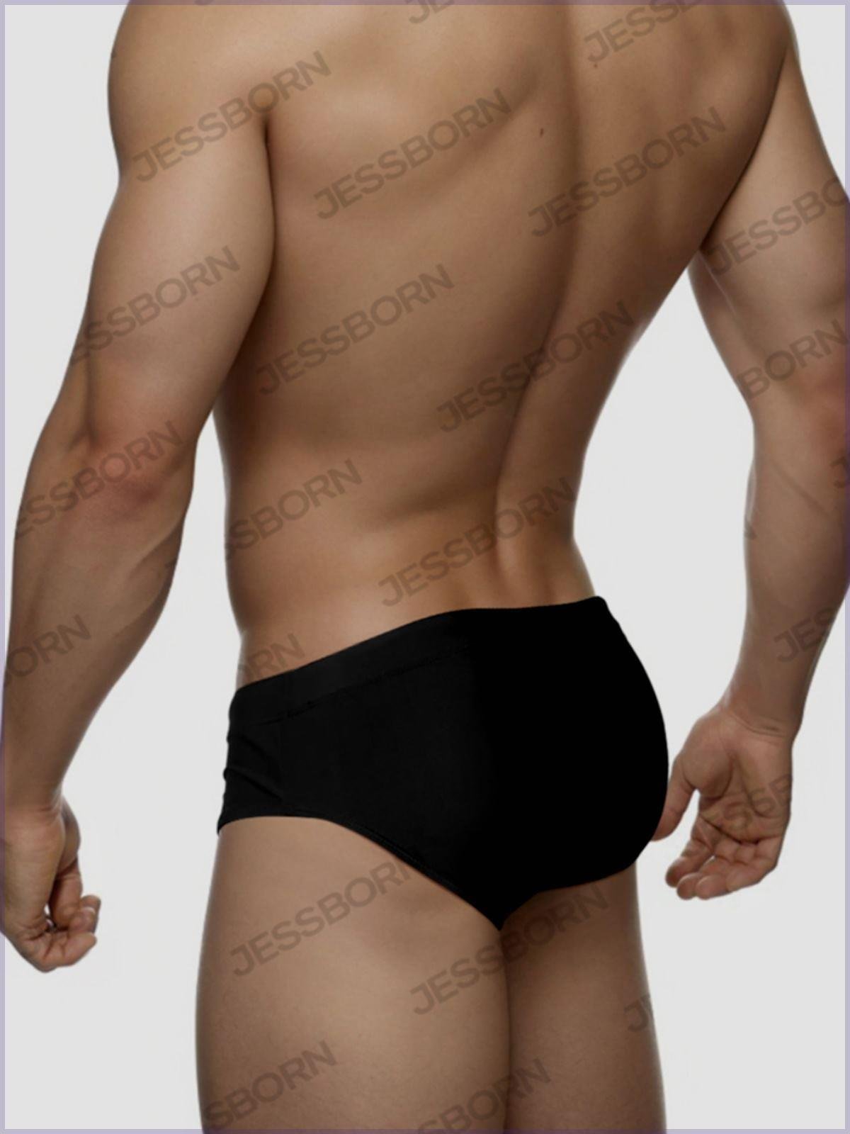 JESSBORN = A MAN'S TRIANGULATION SUIT WITH A GLASS OF PURE COLOR AND A SPA BATHING SUIT