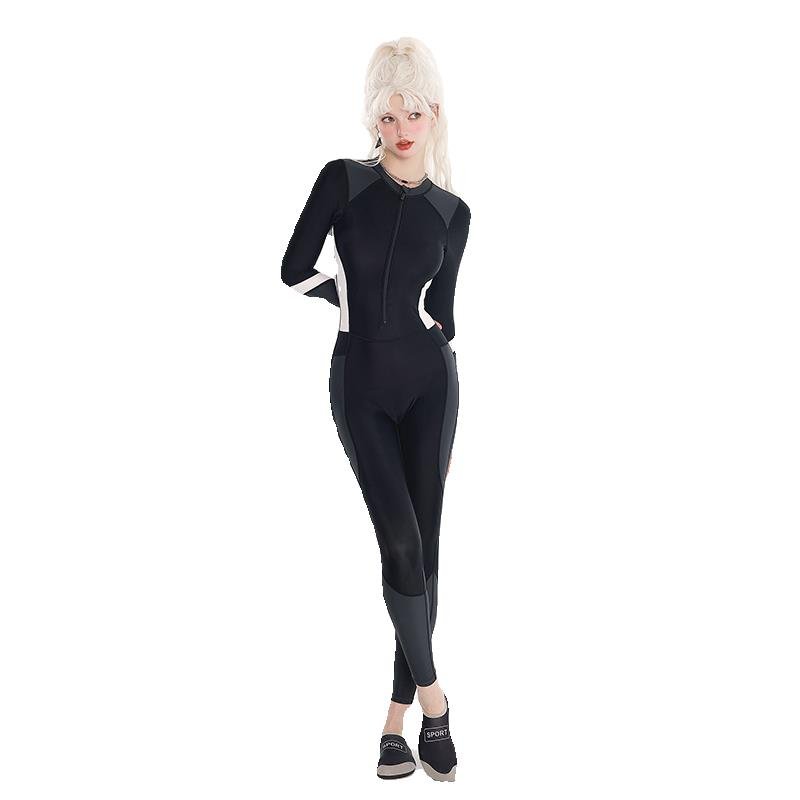 Fake cat. Swimming suit. Long-sleeved shorts
