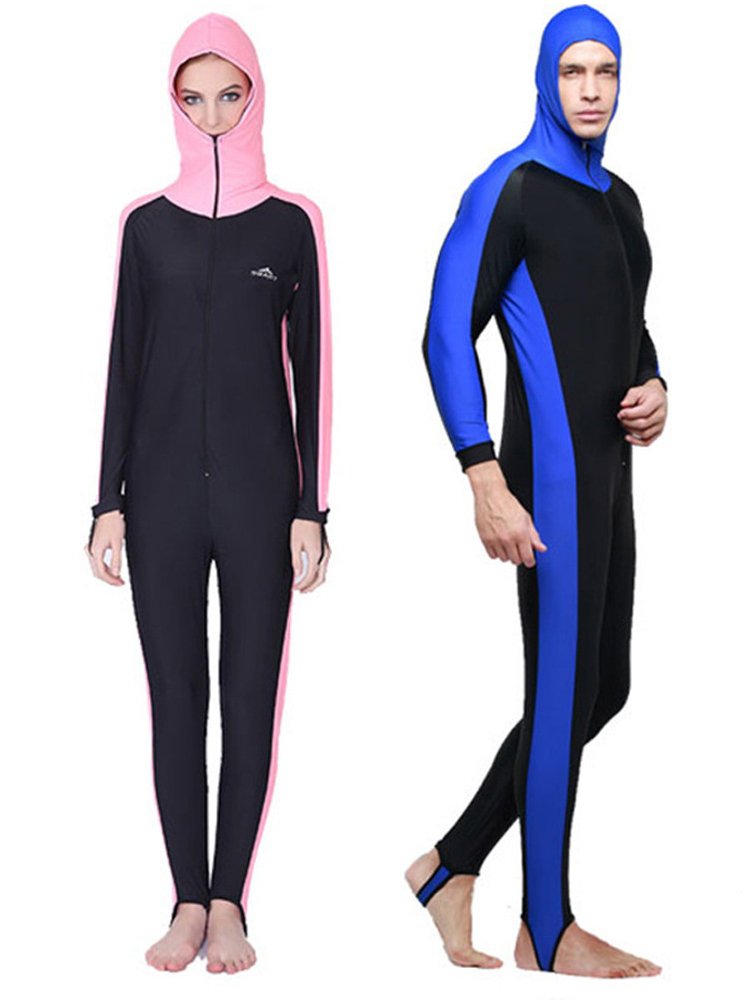 Shark Butter bathing suit, man and woman, long-sleeved, long-sleeved, surfing suit, swimming all over their pants