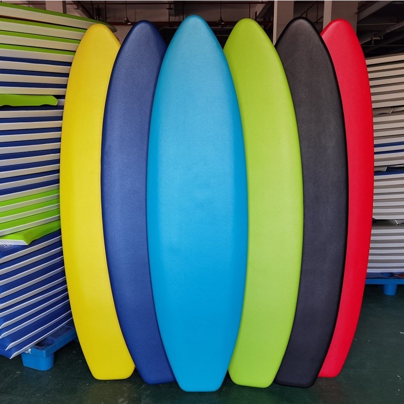 advertising for surfboards 6'1'8", z-props decorating boardssurfboard