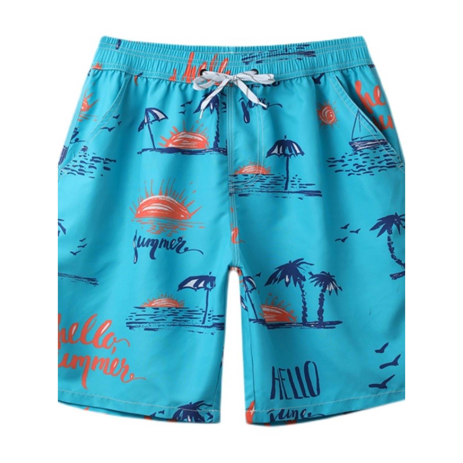 Scrambling beach pants for men and women can go down to the sea for the summer
