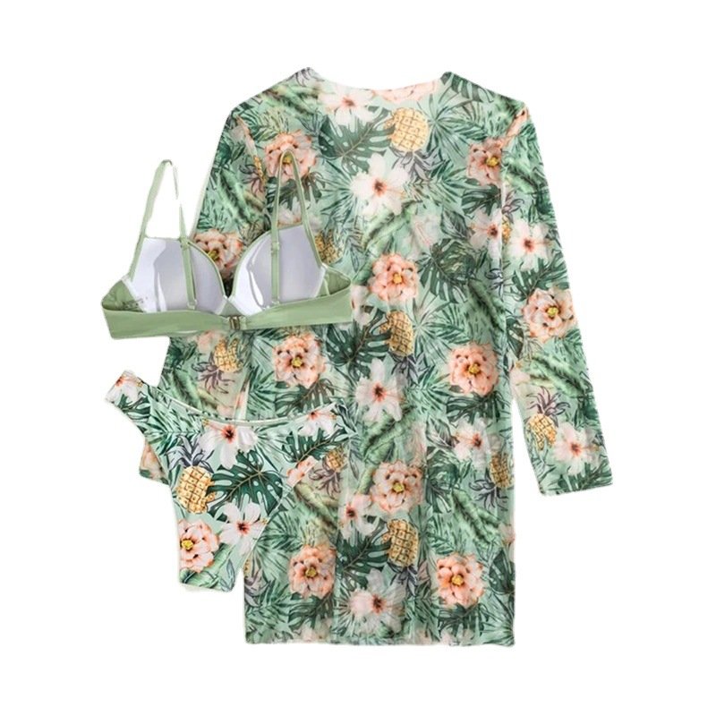 New sexy swimsuit three piece bikini swimsuit