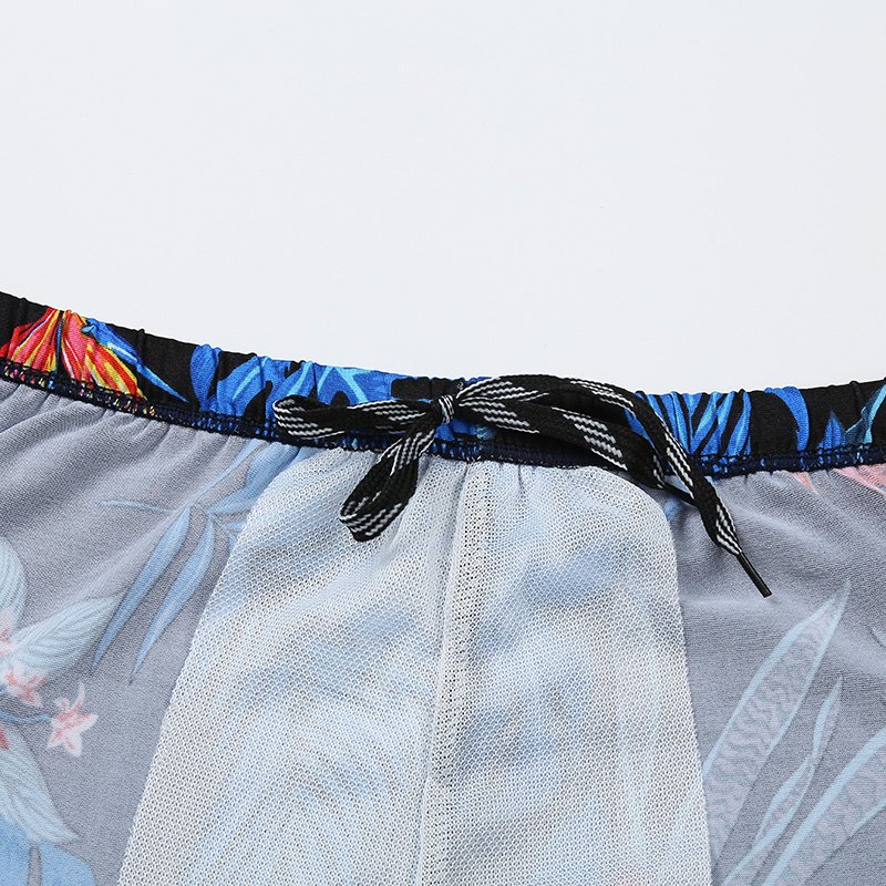 The beach-pants man, the man with the soft pants, trained in waterproof seaside sports day adult resort