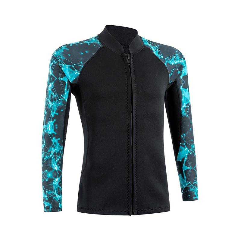 NEW CASH, 2MM DIVE SUIT GIRL, WARM SWIM AND SURF, LONG-SLEEVED DIVER