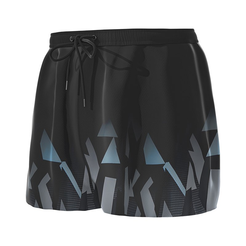 Swimming-pants man, 2024 new fast-dry, flat-seat, beach-pants, hot spring swimming equipment