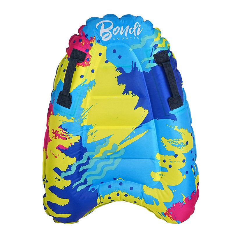 Inflated surfboards take the peddleboards light-kicking board, seaboard kids learn to swim