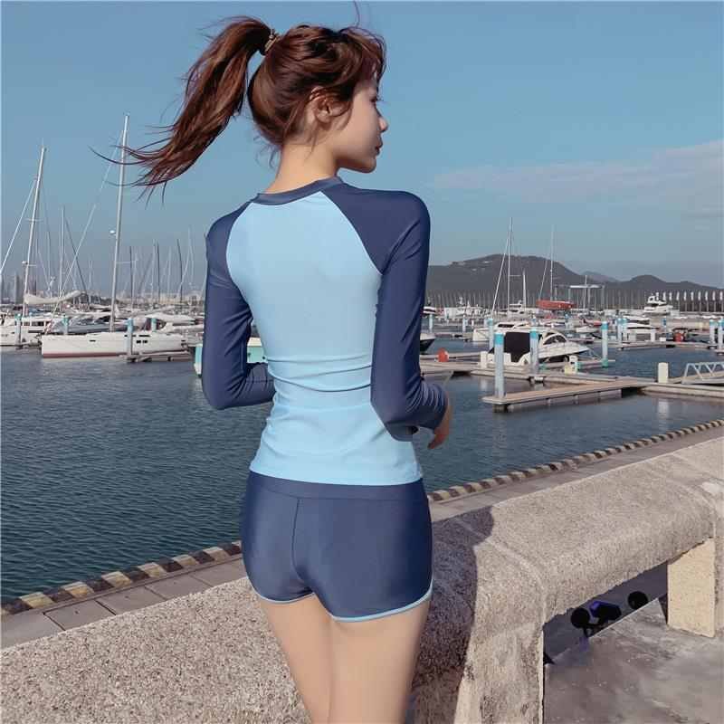 Surf suit, swimsuit, swimsuit, three sets of accelerator, long-sleeve, long-sleeve, spa, spa and body swimsuit