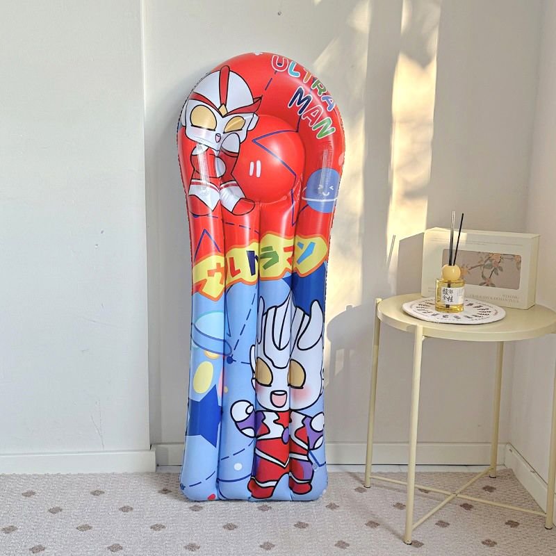Children drain inflatable skateboard sea-side swimming ring floats for boys and girls with thick surfboards