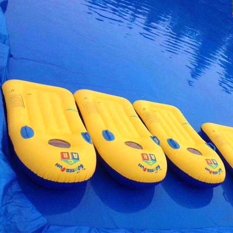 Children surfing board skateboard pool floating bed toy inflating pneumatic exhaust pool