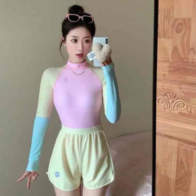 Long-sleeve diving, sun-proof, specialized swimsuit, 2024 swimsuit surfer