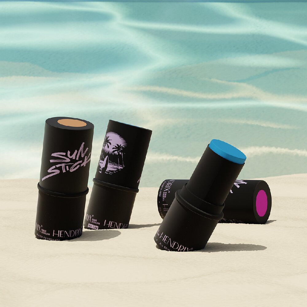 Scramble-proofing bar Bali Physical Coloured Sunscreen Bar for diving outdoors skiing
