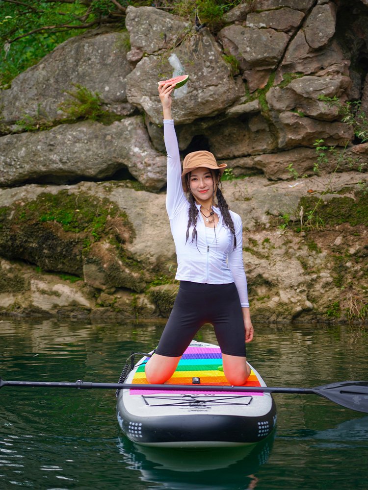 surfboard adult stand-up waterboard inflatable sup oars to fold the water yoga double-man slabs
