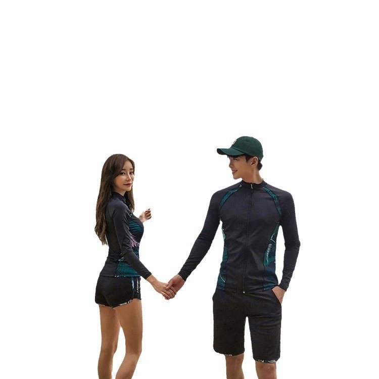 Sun-proof dry-scuba diving suit, long-sleeved, long-sleeved, long-sleeved, wet-dive suit, male and female suit