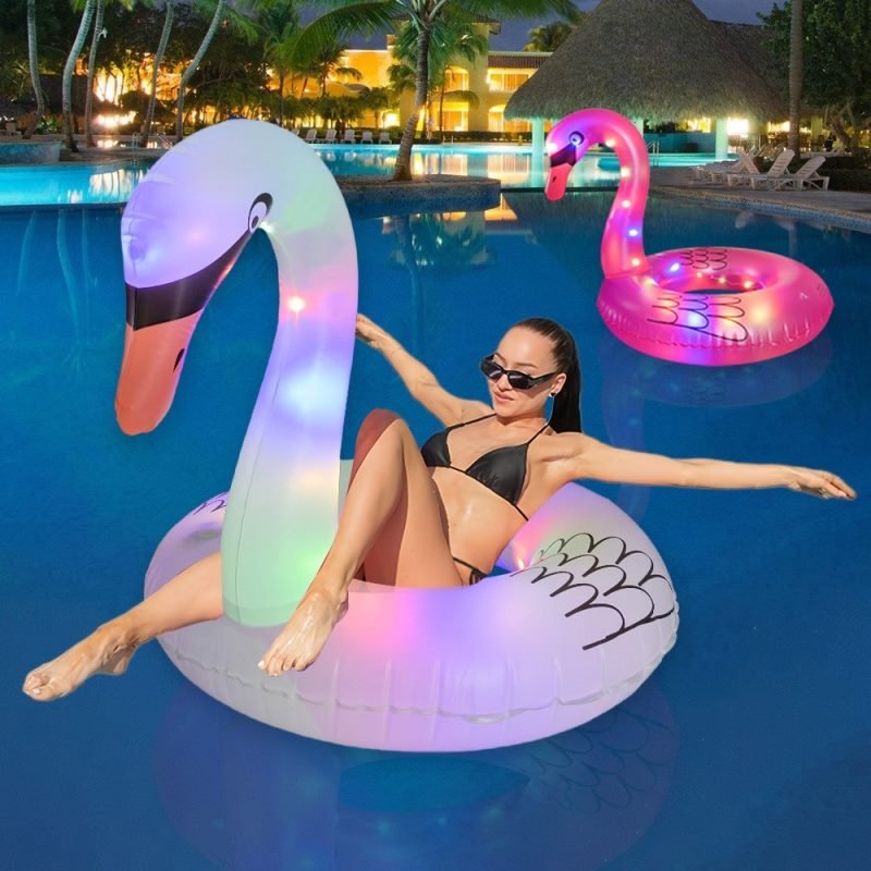 A swimming ring full of hands, with a thicker and more buoyant side-to-sea surfing pool