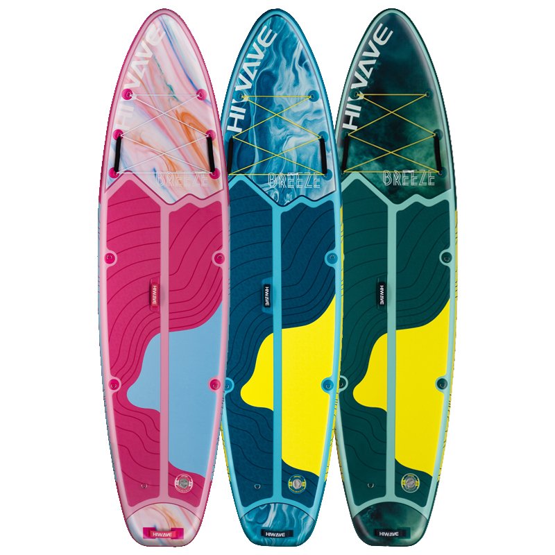 HIWAVE BREEZE SERIES 2024 NEW OARBOARD SURFBOARD SEA-WATERED DOUBLE-INFLATED ROADBOAT