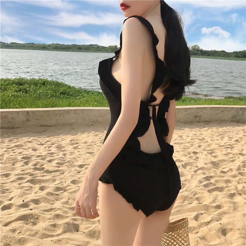 Korea's new co-diving suit, long-sleeved sun-dry bathing suit
