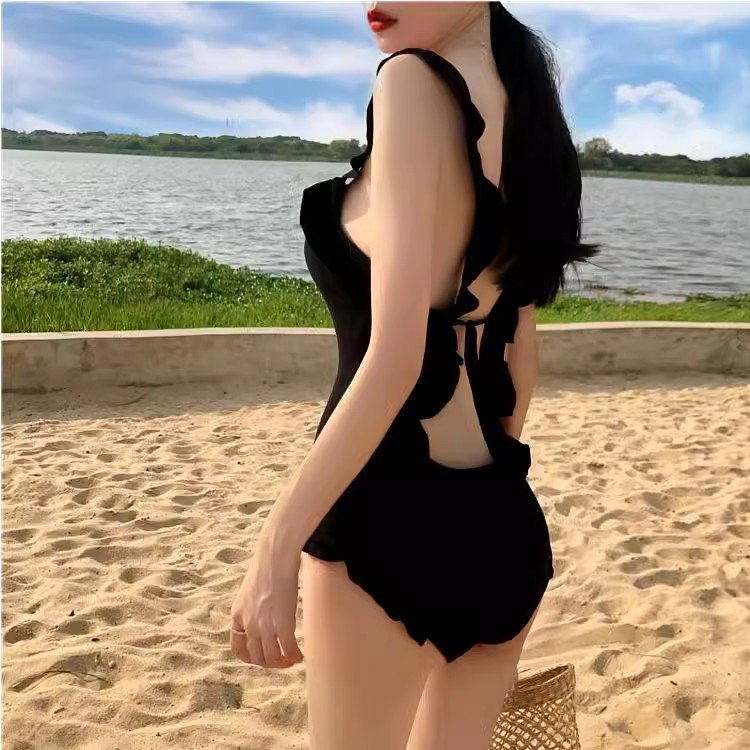 Korea's new co-diving suit, long-sleeved sun-dry bathing suit