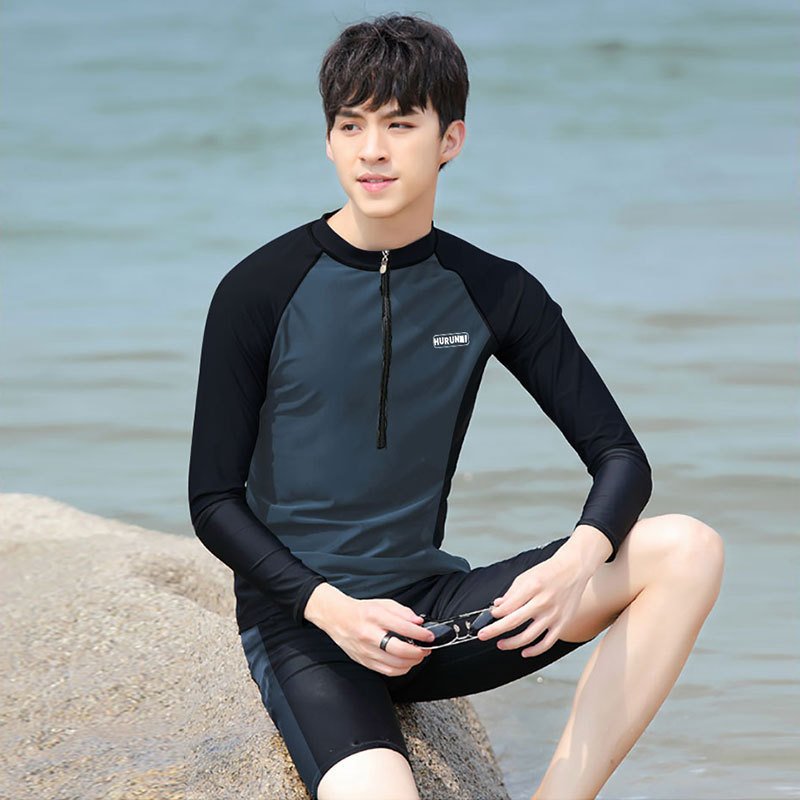Sunproof dry surfing suit, swimming suit, ladies and gentlemen, long-sleeved, short-sleeved jellyfish suit