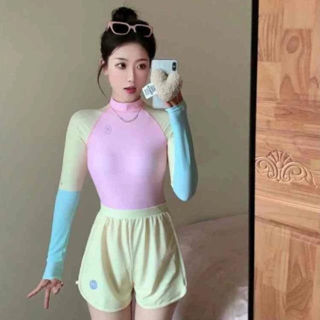 She's protected from long-sleeved sports, swimming and surfing