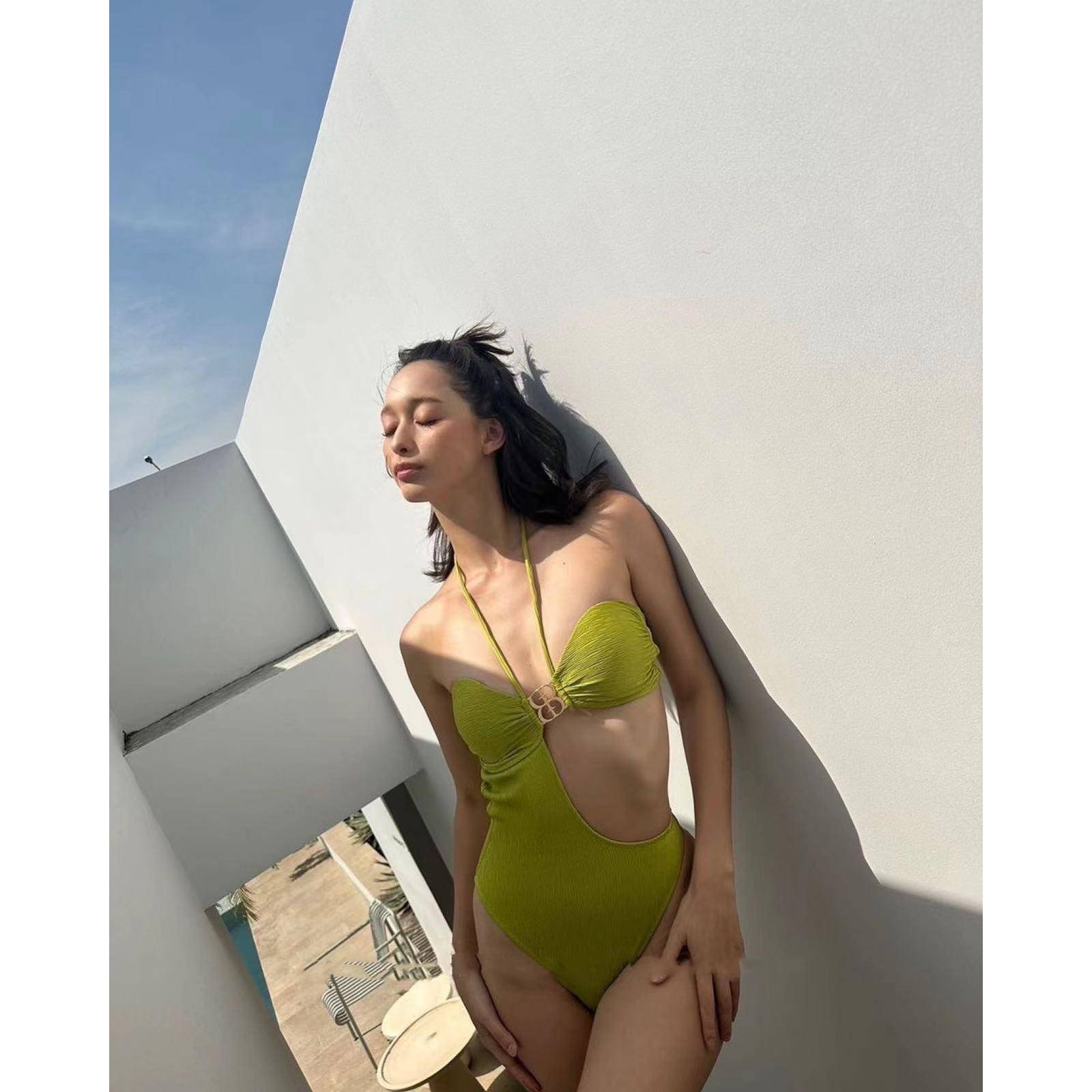 One piece bikini niche swimsuit