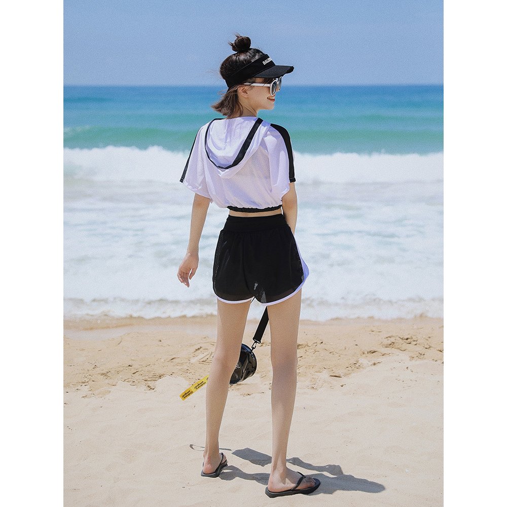Skinny beach surf swimsuit at the bathing suit for the women in the swimsuit