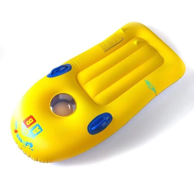 abc children's surfboard floundering pool inflated and watered boarded