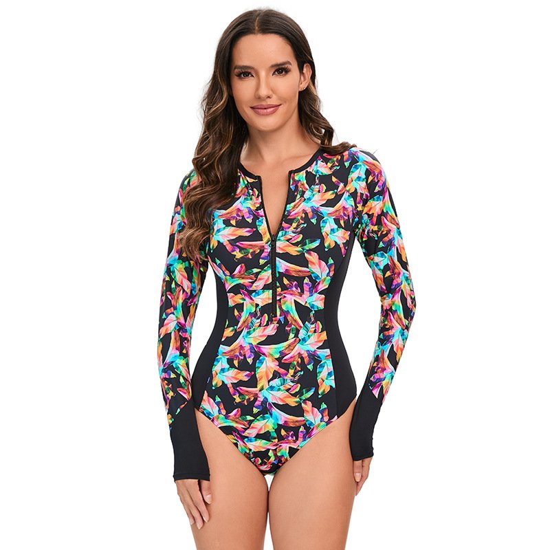 A new swimsuit, a long-sleeve-proof tan and zipper-conserving Amazon swimsuit