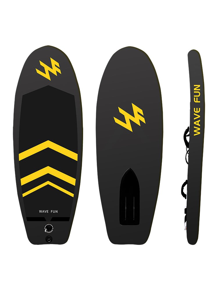 New station slurry, unpowered water-spading, plating, skiing, inflating surfboard