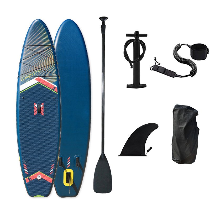It's custom-made inflatable surfboards on waterboards